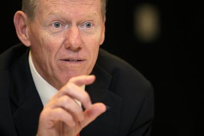 Alan Mulally, prezes koncernu Ford Motor (fot. Bloomberg)