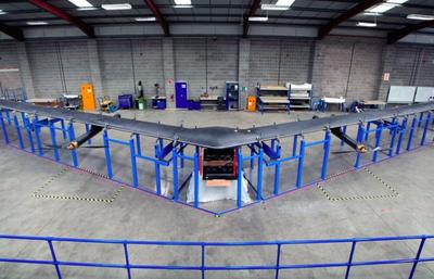 Dron konstruowany przez Facebooka