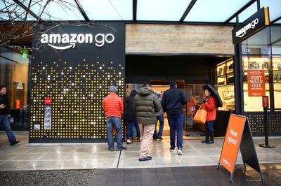 Sklep sieci Amazon Go w Seattle