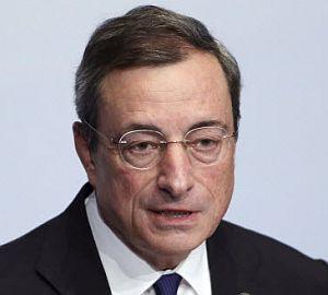 Mario Draghi, fot. Bloomberg