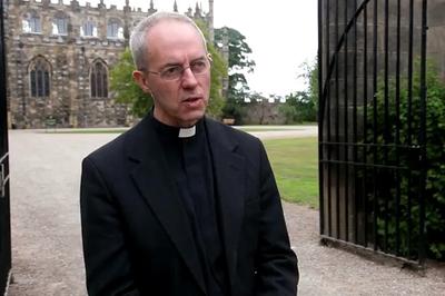 Biskup Justin Welby (fot. YouTube)