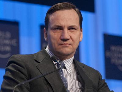 Radosław Sikorski. Fot. Bloomberg