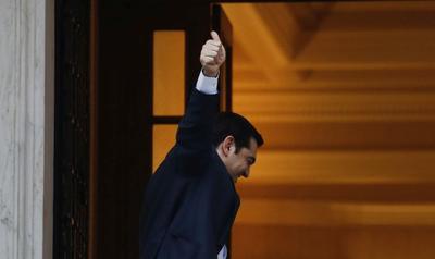 Aleksis Tsipras, premier Grecji