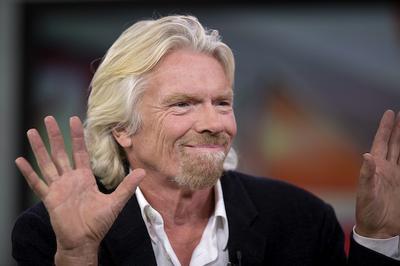 Richard Branson (fot. Bloomberg)