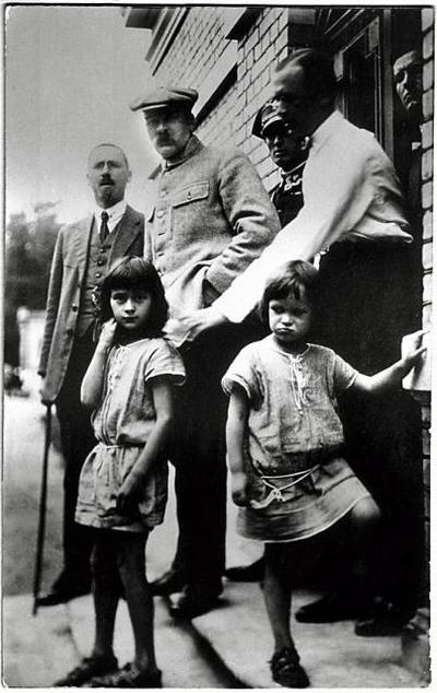 Józef Piłsudski z rodziną w Druskiennikach, 1924 r.