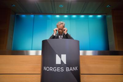 Øystein Olsen, szef Norges Bank