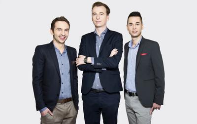 Zespół InterviewMe.pl - Kuba Koziej, Piotr Sosnowski, Kacper Brzozowski