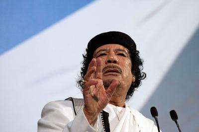 (fot: Bloomberg) Muammar Kaddafi