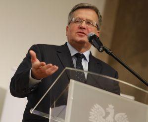 Prezydent Bronisław Komorowski, fot. Marek Wiśniewski