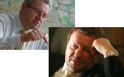 JW CONSTRUCTION vs. DOM DEVELOPMENT, a właściwie to kowboj kontra sir. Józef Wojciechowski z JWC działa z rozmachem i szybko, nieraz za szybko, w końcu zaczynał karierę w USA. Jarosław Szanajca, prezes Dom Development, ma za sobą niekrótki epizod w Wielkiej Brytanii, woli więc konserwatywne strategie biznesowe. Przez lata obaj panowie toczyli cichą (Szanajca) i głośną (Wojciechowski) wojnę o to, kto ma najlepszy pomysł na mieszkania i domy dla Polaków, kto jest bossem, liderem, królem rynku. Gdy okazało się, że strategia budowania w wyższym standardzie daje Szanajcy przewagę, Wojciechowski próbował pójść tym samym tropem, odchodząc nieco od formuły „tanio mury pnę do góry”. Efekt? W 2012 r. spółka Szanajcy przyniosła 91,2 mln zysku netto. Wojciechowski musiał zadowolić się 9,6 mln zł. WYNIK – ZWYCIĘSTWO DOM DEVELOPMENT, grunt to mocne fundamenty. (fot. GK, MW)