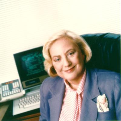 Muriel "Mickie" Siebert w 1999 r. , fot. Bloomberg