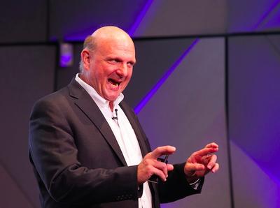 Steve Ballmer fot. Bloomberg