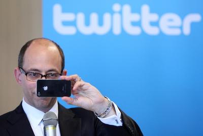 Szef Twittera Dick Costolo (fot. Bloomberg)