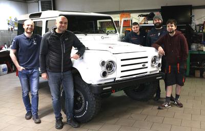 „Sokół 4x4” to w 100 proc. elektryczne auto terenowe