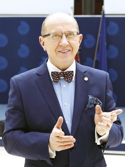 Prof. Henryk Skarżyński podczas 1. Kongresu "Zdrowie Polaków"