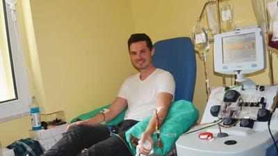 Michał Grzebyk-4 tys dawca szpiku z Fundacji DKMS