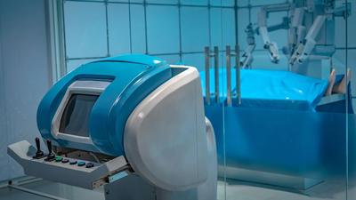 Robot da Vinci w Polsce - w 2019 r. przeprowadzono niemal 900 zabiegów z wykorzystaniem tego systemu.