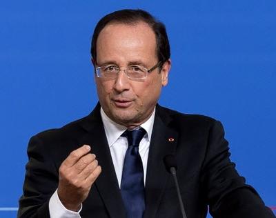 Francois Hollande, fot. Bloomberg