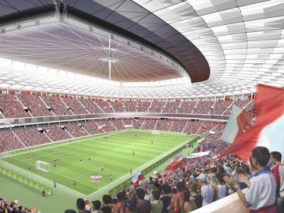 Projekt Stadionu Dziesięciolecia w Warszawie