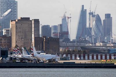 Widok na City of London