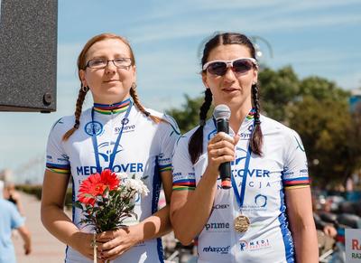 Paraolimpijki na trasie rajdu rowerowego