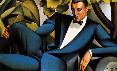 Portret markiza d'Affito, Tamara Łempicka