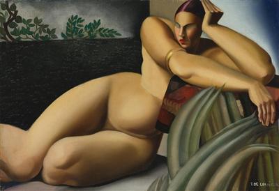 Nu sur une terasse, Tamara Łempicka