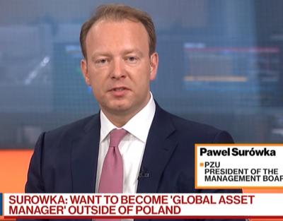 Paweł Surówka, prezes PZU