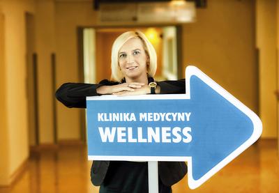 Corporate wellness wkracza do firm. W naszych warunkach obejmuje głównie usługi medyczne i zdrowego stylu życia, a coraz częściej także styl pracy i aranżację przestrzeni. Na zdjęciu Patrycja Wachowska-Kelly kierownik operacyjny Kliniki Medycyny Wellness i Amerykańskiej w Szpitalu Medicover