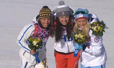 Charlotte Kalla, Justyna Kowalczyk, Therese Johaug