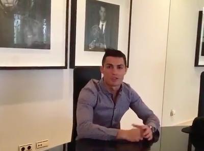 Cristiano Ronaldo w swoim domu