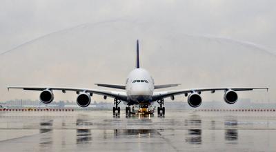 Airbus A380 (fot. Bloomberg)