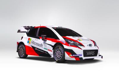 Toyota yaris WRC - wersja testowa