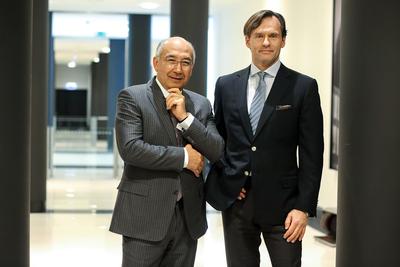 Szczęśliwa czwórka Pierre Mellinger i Artur Haze (z prawej) to polowa zespołu zarządzającego ForeVest Capital Partners. Poszli na swoje i chcą rozwinąć skrzydła.
