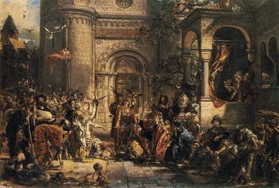 Jan Matejko, Przyjęcie Żydów w Polsce