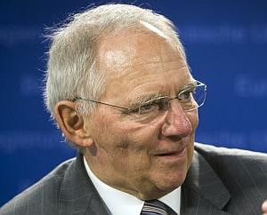 Wolfgang Schaeuble, minister finansów Niemiec, fot. Bloomberg