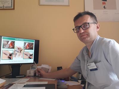 dr n. med. Jarosław Jaskulski, specjalista urologiiFEBU, kierownik Kliniki Urologii Świętokrzyskiego Centrum Onkologii