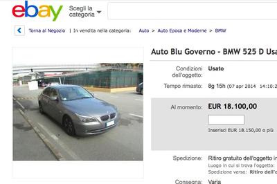 Zrzut ekranu z aukcji rządu Włoch fot. ebay.it