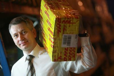 Krzysztof Bielica z DHL Global Forwarding.