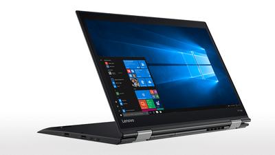 WSZECHSTRONNY
POMOCNIK: Lenovo ThinkPad X1 Yoga — laptop 2 w 1 zaprojektowany z myślą o
biznesie. Zapewnia cztery elastyczne sposoby użytkowania, przydatne gdy pracujesz,
prezentujesz, tworzysz lub korzystasz z sieci.