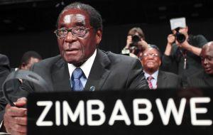 Robert Mugabe, fot. Bloomberg