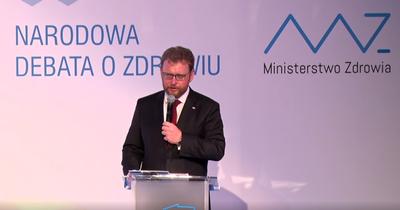 Minister zdrowia Łukasz Szumowski