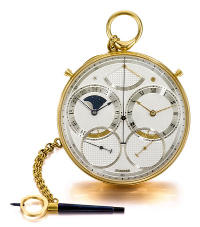 CENA Z KSIĘŻYCA: Space Travellers’ Watch z lat 80. zawdzięcza swoją nazwę amerykańskiemu lądowaniu na Księżycu, a jego spodziewana cena dochodzi do 8,3 mln zł, bo nawet sam twórca — George Daniels — zakładał go na ważne przyjęcia.