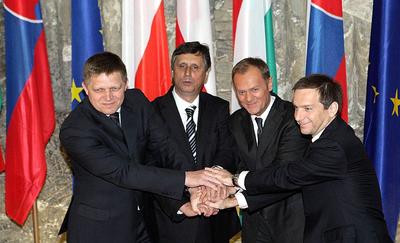 Spotkanie premierów Grupy Wyszehradzkiej w 2009 r. (FOT. Szerek/Wikipedia)
