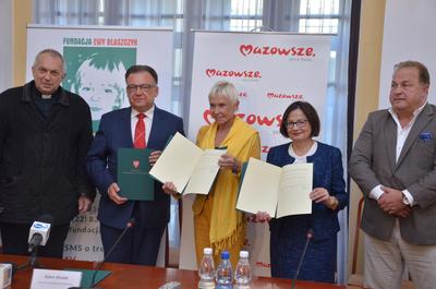 Podpisanie listu intencyjnego ws. przekazania gruntu pod budowę warszawskiej Kliniki Budzik dla dorosłych