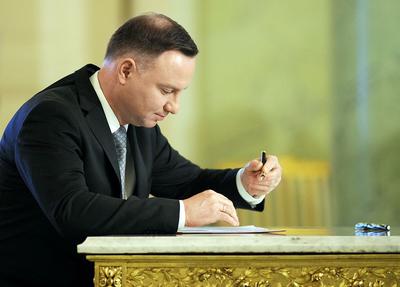 Prezydent Andrzej Duda
