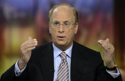 Laurence Fink, prezes towarzystwa BlackRock. Fot. Bloomberg.