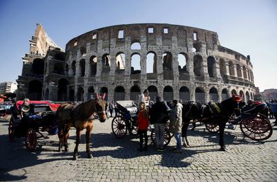 Colosseum w Rzymie (fot. Bloomberg)