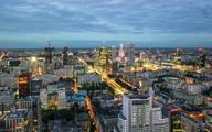 Widok na Warszawę z Warsaw Spire