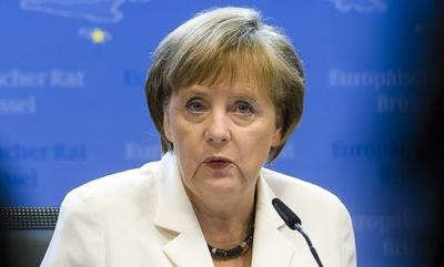 Angela Merkel; fot. Bloomberg
